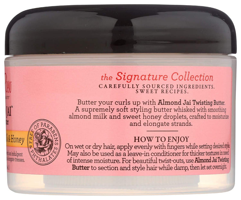 Camille Rose Almond Jai Twist Butter 8 oz Black-Owned Natural Beauty Products.