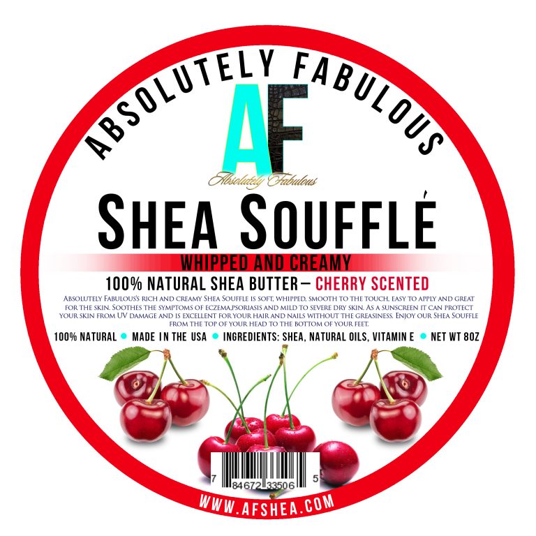 Absolutely Fabulous AF Shea Souffle Shea Butter 8 oz