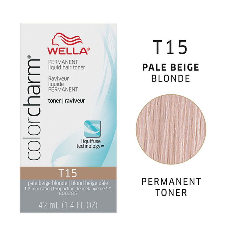 Wella Color Charm Permanent Liquid Hair Toner 1.4 oz