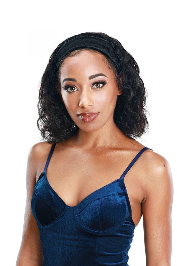 Human Hair Headband Wig HR-Vb Reto
