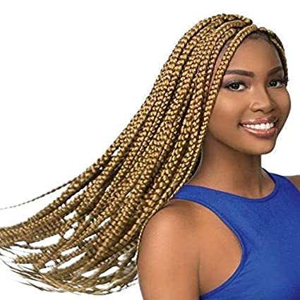 Sensationnel Synthetic 3X Ruwa Pre Stretched Braid 24" Black-Owned Natural Beauty Products.