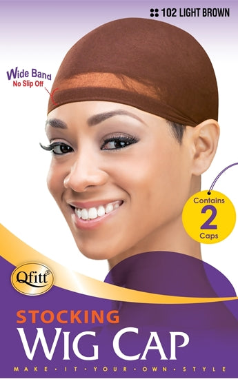 Qfitt Elastic Velvet Wig Band 2 x 11 Black