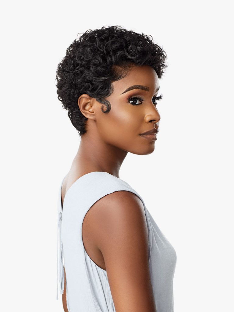 Sensationnel Empress Shear Muse Synthetic HD Lace Front Wig Amina Black-Owned Natural Beauty Products.