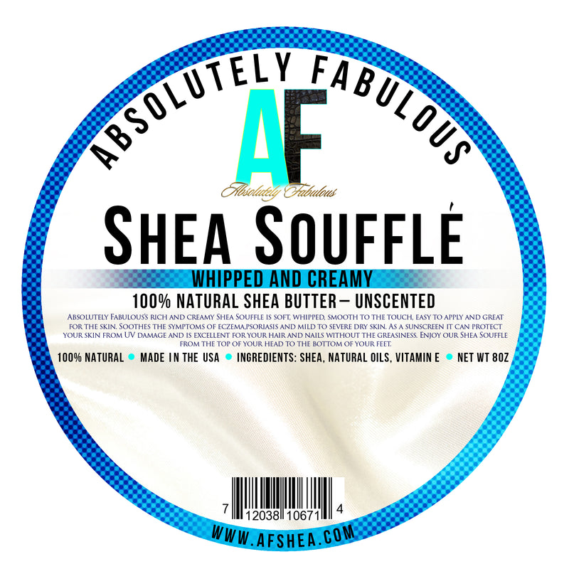 Absolutely Fabulous AF Shea Souffle Shea Butter 8 oz
