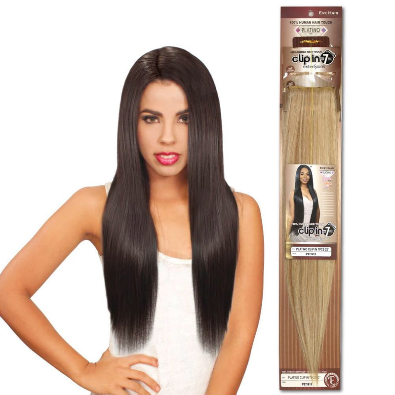 Eve Hair Platino Clip Ins 7 pcs