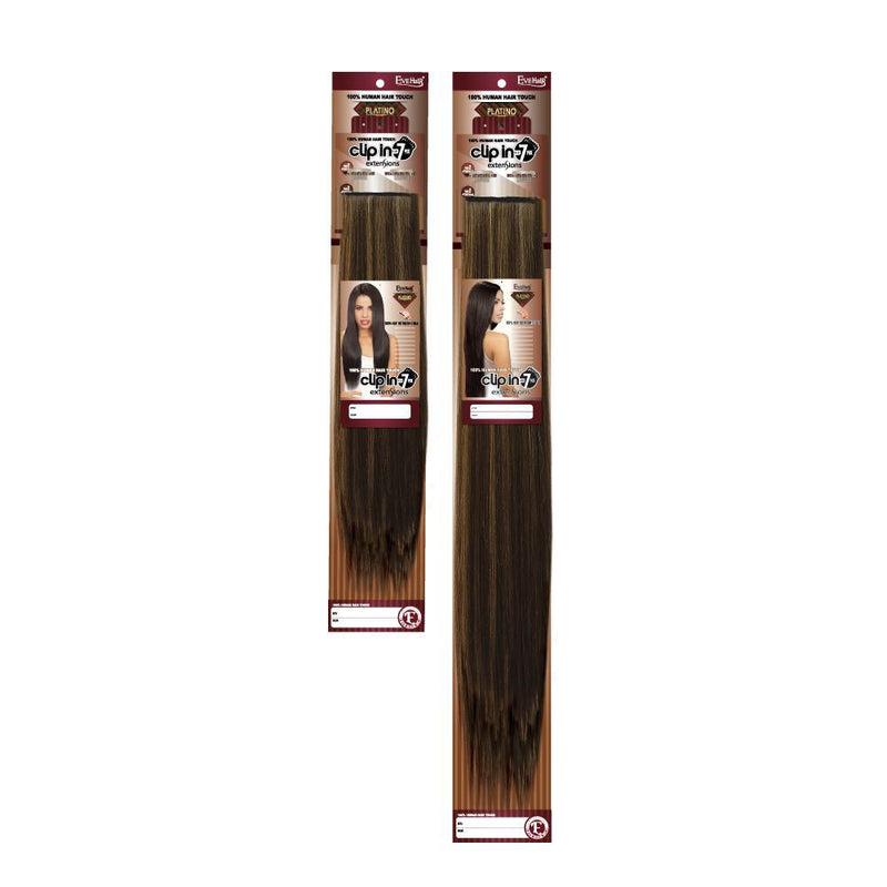Eve Hair Platino Clip Ins 7 pcs