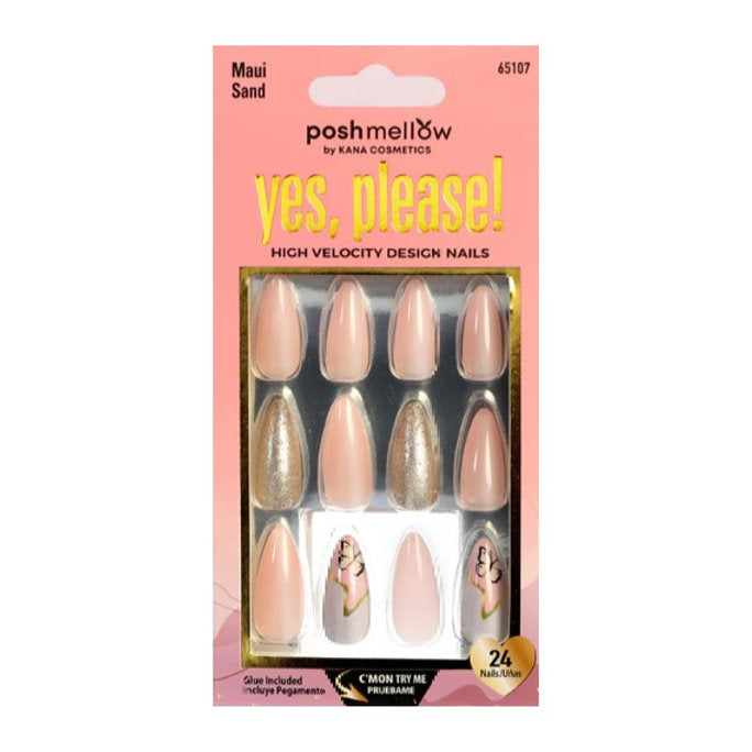 Posh Mellow Design Nails