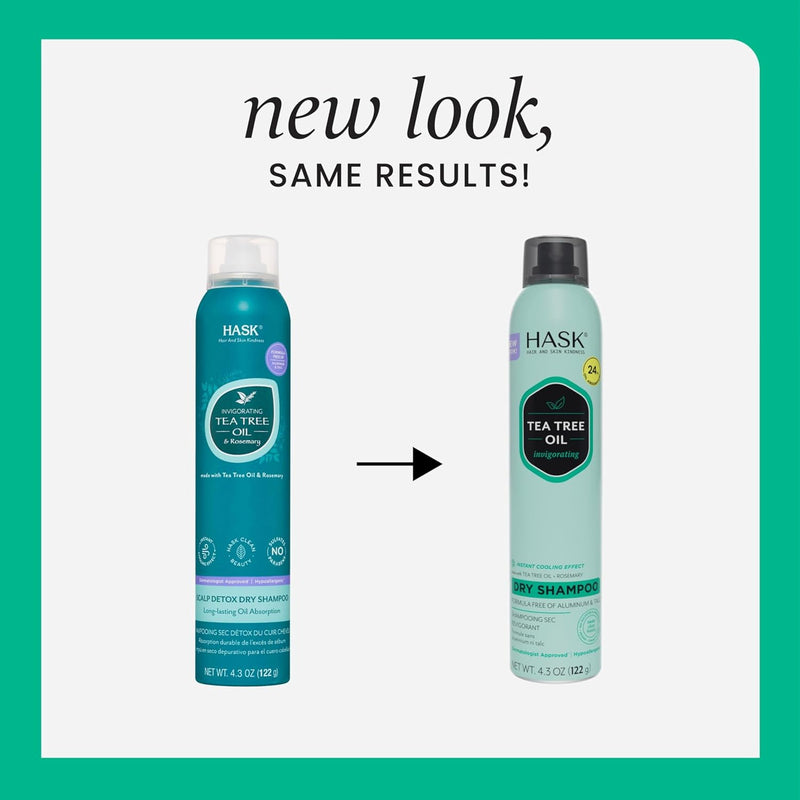 Hask Tea Tree Oil Dry Gel Shampoo 8.1 0z
