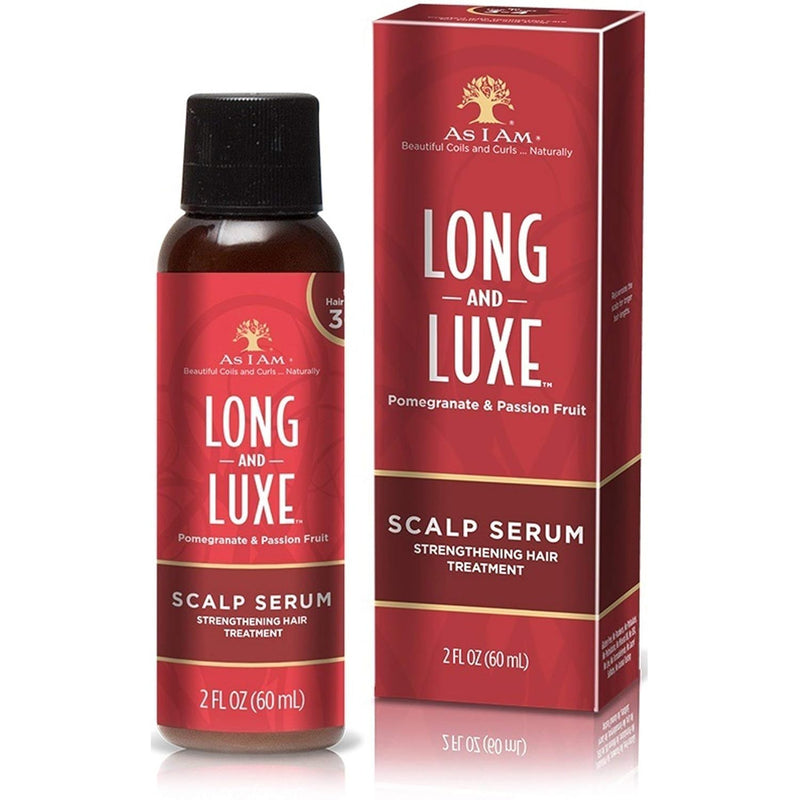 As I Am Long & Luxe Scalp Serum Strengthening Hair Treatment 2oz