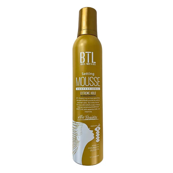 BTL Setting Mousse Extreme Hold Enhanced Moisture 12 oz