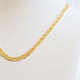 Chain Necklaces- Marine Textured 20"