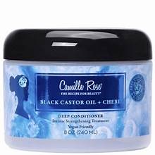 Camille Rose Black Castor Oil + Chebe Deep Conditioner Scalp Treatment 8oz