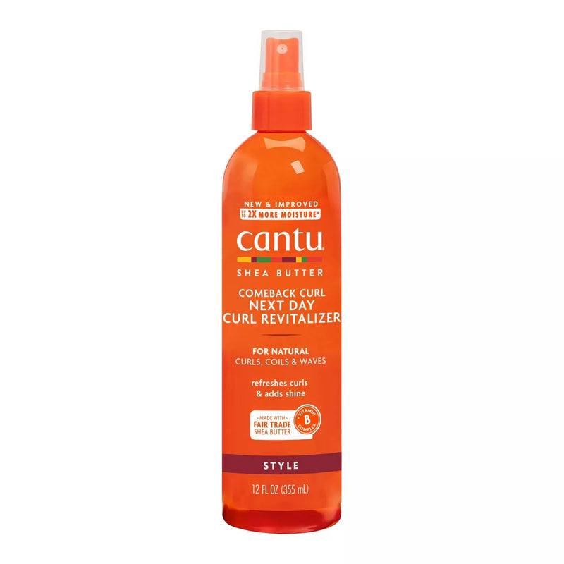 Cantu Shea Butter Comeback Curl Next Day Curl Revitalizer 12 oz