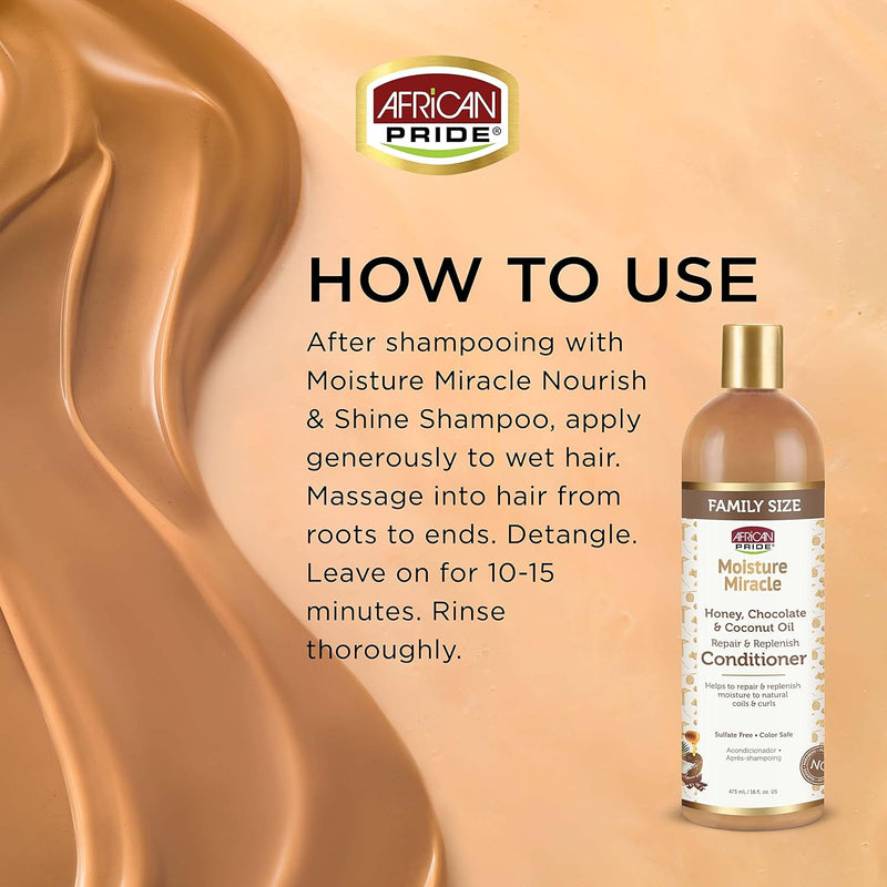 African Pride Repair & Replenish Conditoner 16 oz