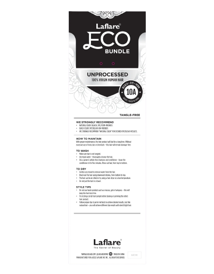Laflare Unprocessed Eco Bundle