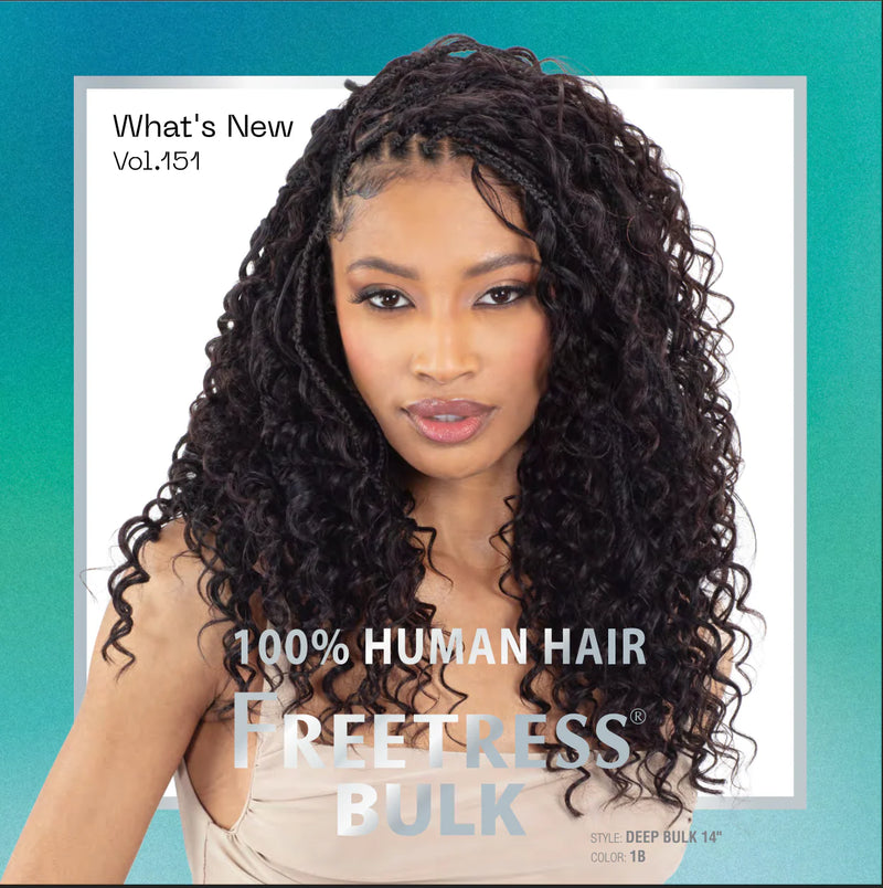 Freetress Human Hair Deep Bulk 14"