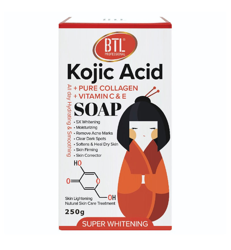 kojic acid soap glutathione collagen vitamin c BTL – Yes Queen Beauty Supply Its key ingredients include ghk-cu effects on growth radiance boosting sunscreen Type:combo