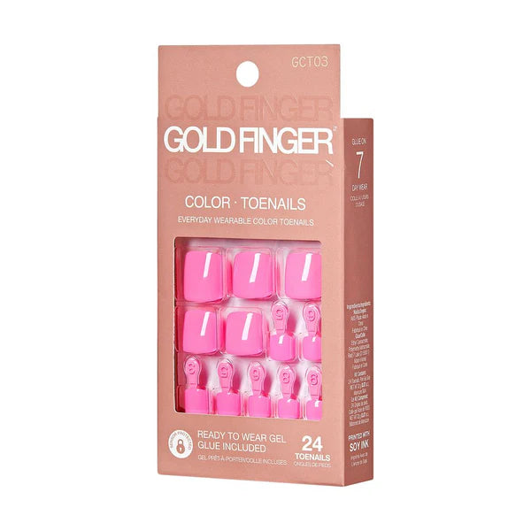 GF Solid Color Toenail Blush Pink GCT03
