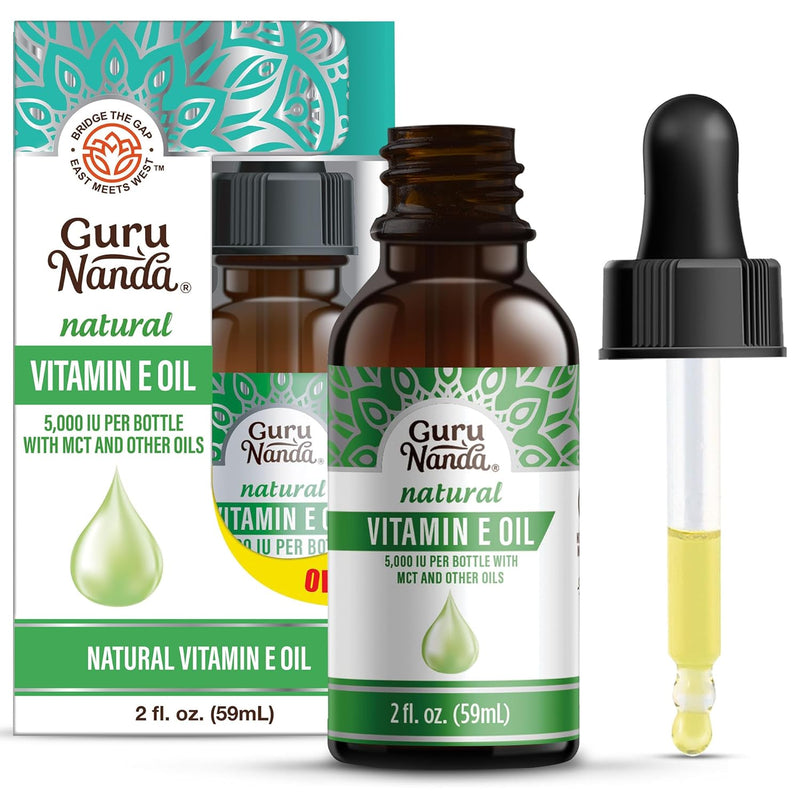 Guru Nanda Natural Vitamin E Oil 2 oz