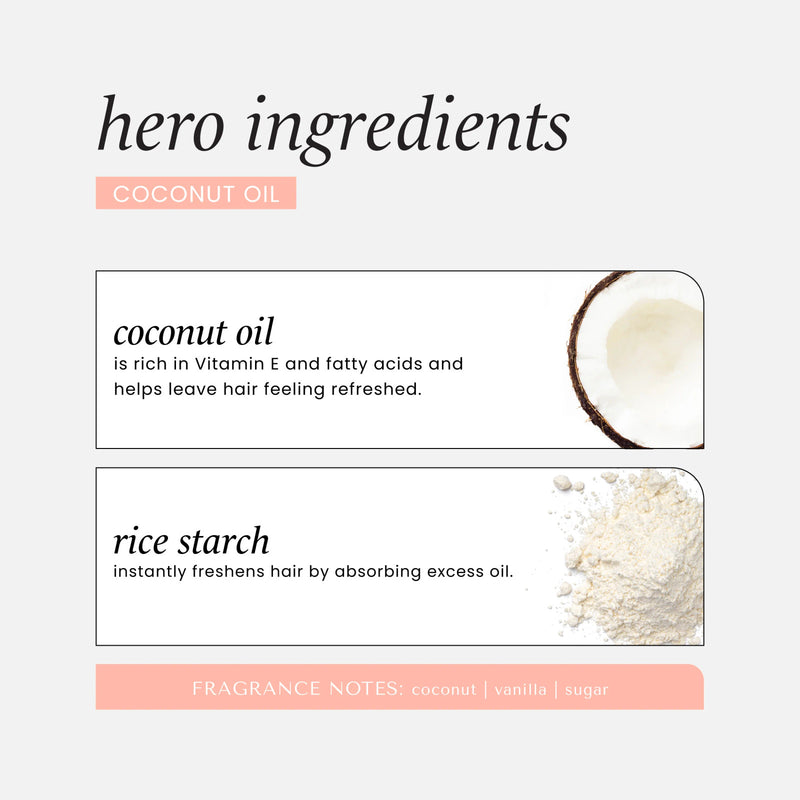 Hask Dry Shampoo Coconut Oil 8.1 oz