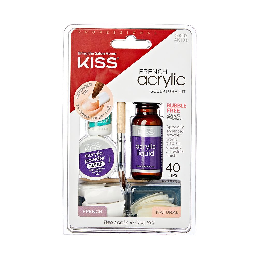 KS FRENCH ACRYLIC KIT (DUAL INJECTION) – Yes Queen Beauty Supply