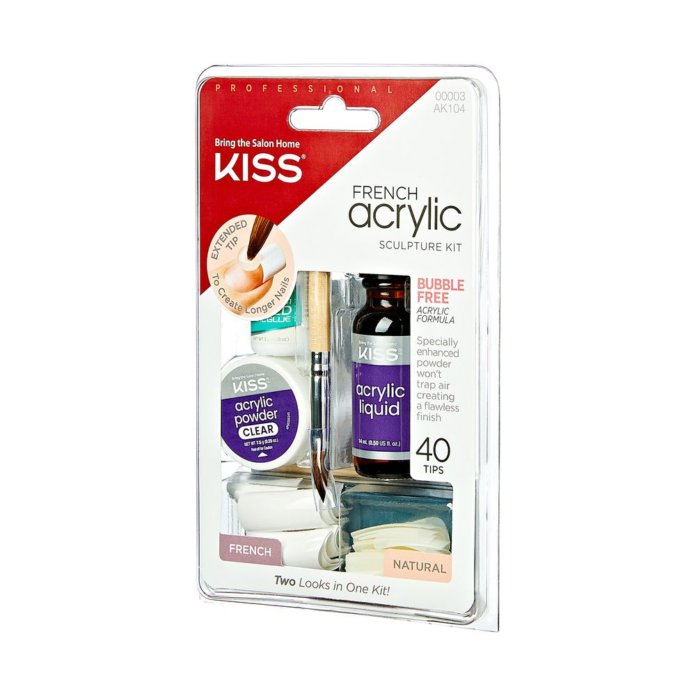 KS FRENCH ACRYLIC KIT (DUAL INJECTION) – Yes Queen Beauty Supply