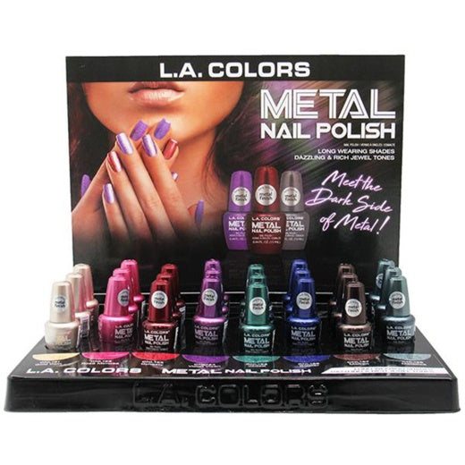L.A. Colors Dark Metal Nail Polish
