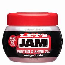 Lets Jam! Protein & Shine Gel Mega Hold 9oz