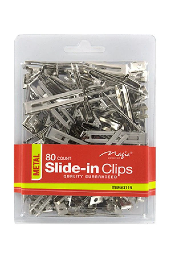 Magic Collection Slide-In Clips 80pc 