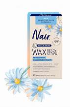 Nair Wax Ready Strips Sensitive Skin