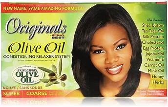 Africa’s Best Originals Olive Oil Conditioning Relaxer System