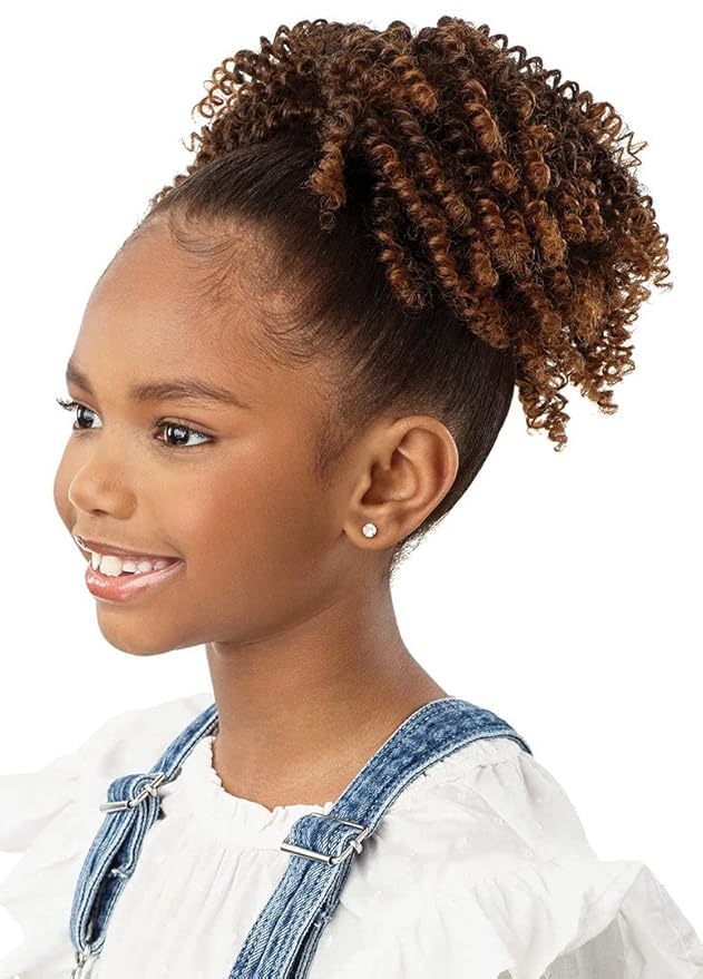 Lil Looks Drawstring Ponytail - Springy Coils 8"