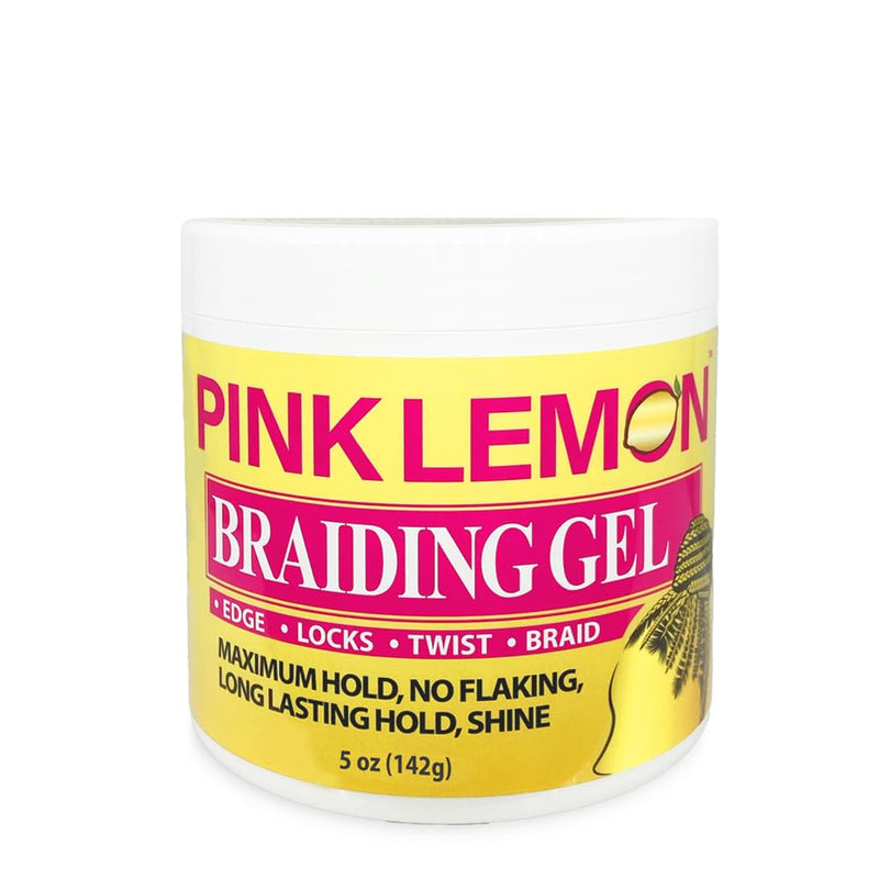 Pink Lemon Braiding Gel 5 oz