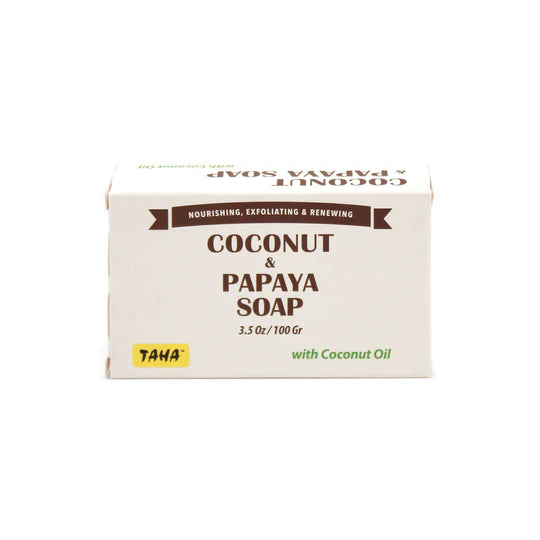 Taha Soap Coconut & Papaya 3.5 oz