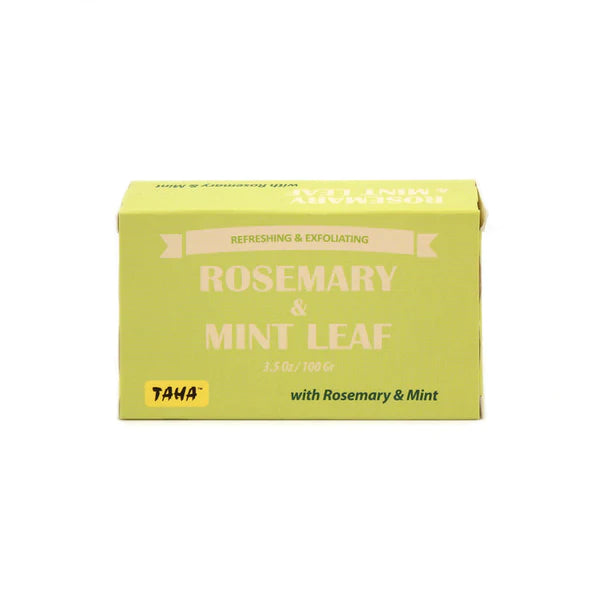 Taha Soap Rosemary & Leaf Mint 3.5 oz