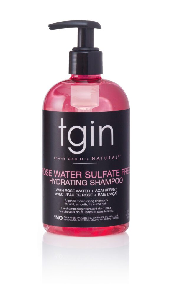 Tgin Rose Water Hydrating Shampoo Sulfate Free 13oz
