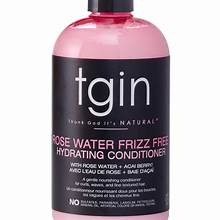 Tgin Rose Water Frizz Free Hydrating Conditioner 13oz