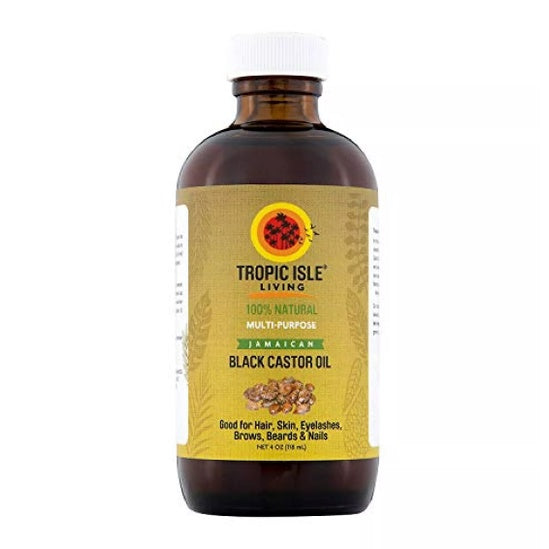 Tropic Isle Living Original Jamican Black Castor Oil 4oz