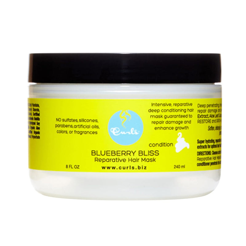 Curls Blueberry Bliss Reparative Hair Mask 8 Fl oz