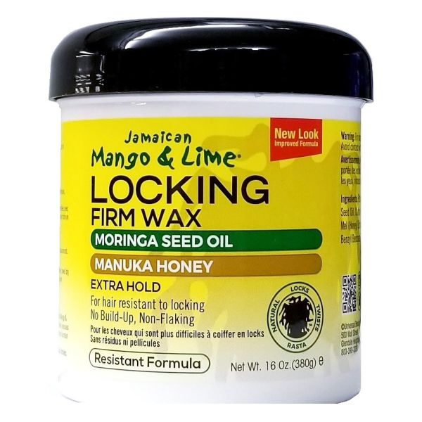 Jamaican Mango & Lime Locking Firm Hair Wax 16 Oz