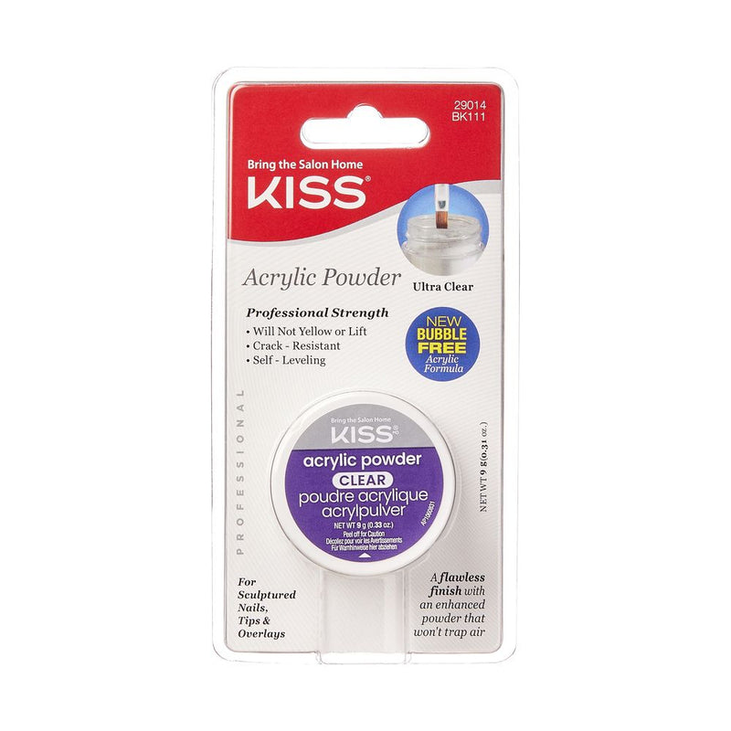 Kiss Acrylic Powder Ultra Clear BK111