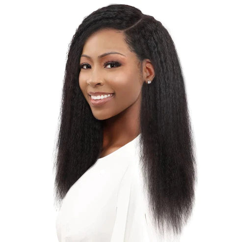 LUV CLIP IN 9PCS (NATURAL KINKY STRAIGHT 18"