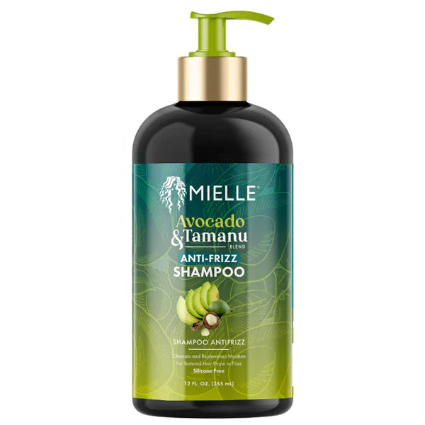 Mielle Avocado & Tamanu Anti Frizz Shampoo 12oz