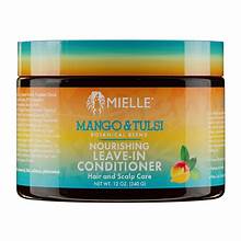 Mielle Mango & Tulsi Nourishing Leave In Conditioner 12oz