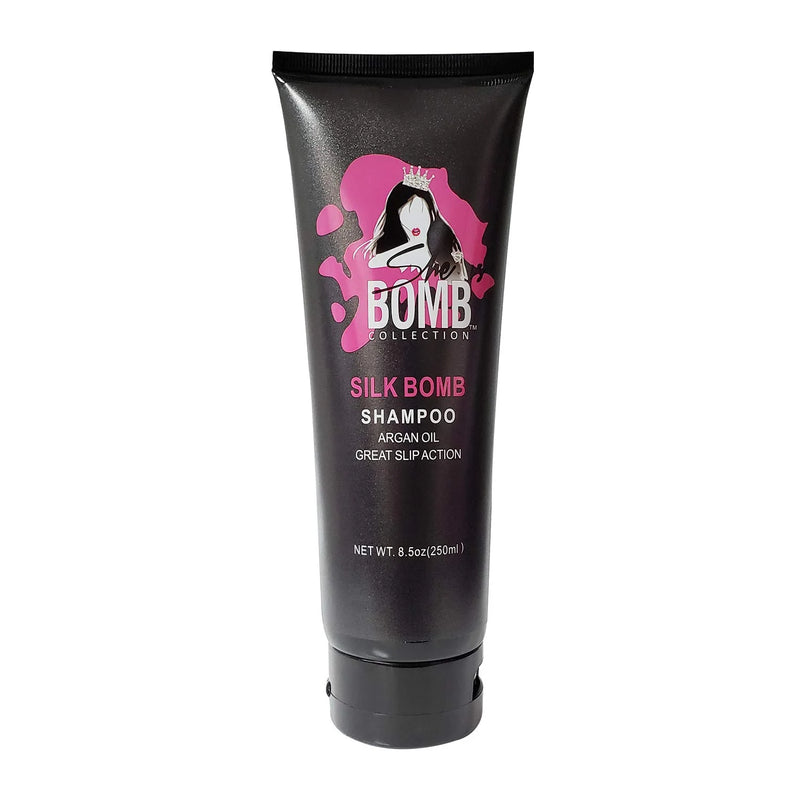 She Is Bomb Silk Bomb Shampoo With Argan Oil 8.5 oz