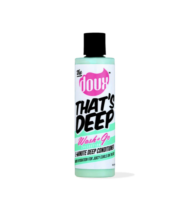 thats deep conditioner against white background