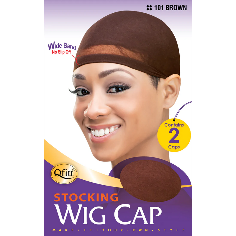 Qfitt Stocking Wig Caps Assorted