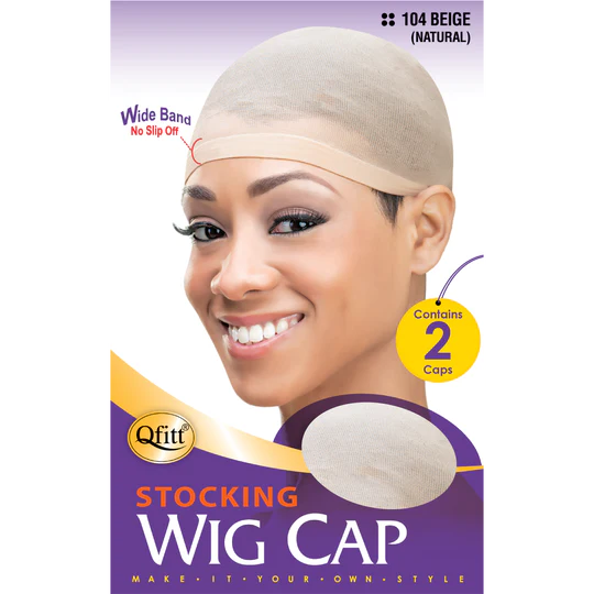 Qfitt Stocking Wig Caps Assorted