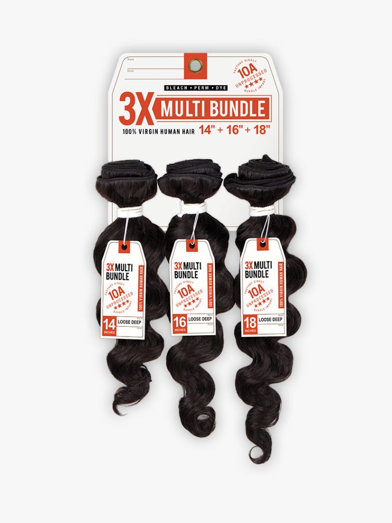 3X Multi Bundle Virgin Hair 10A