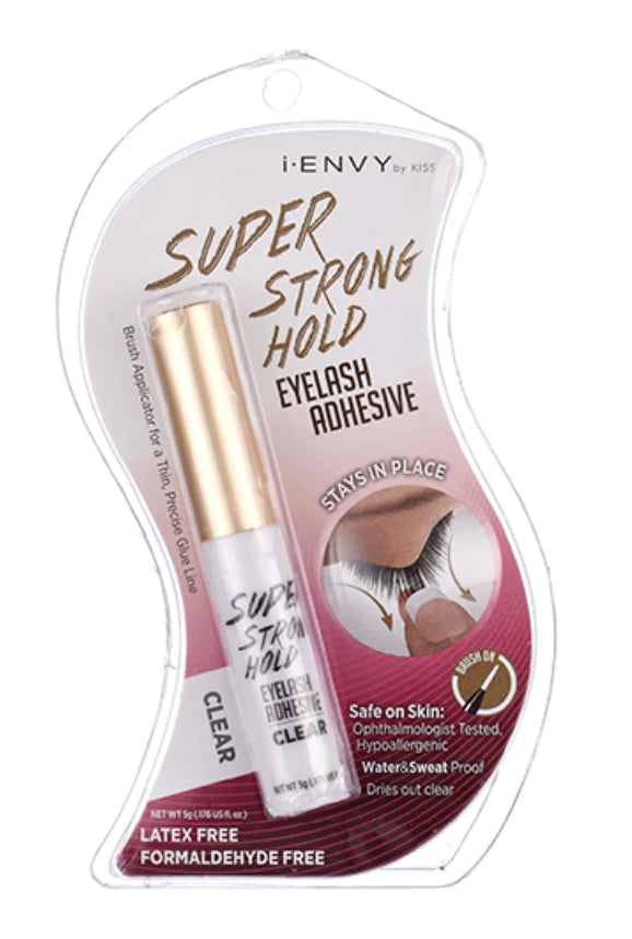 Kiss Ienvy Super Strong Hold Eyelash Adhesive Clear KPEG06